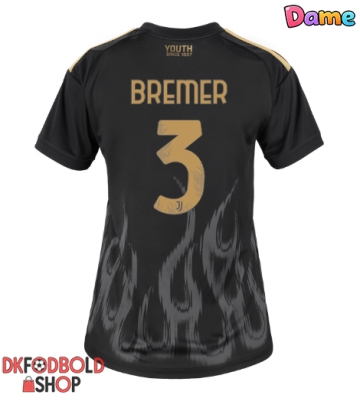 Juventus Gleison Bremer #3 Tredje trøje Dame 2026-27 Kort ærmer Juventus Gleison Bremer #3 Tredje trøje Dame 2026-27 Kort ærmer